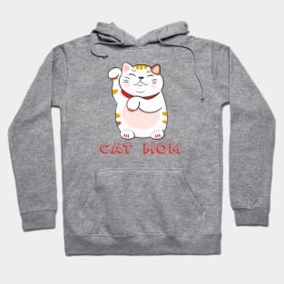 Cat Mom: Maneki Neko Hoodie